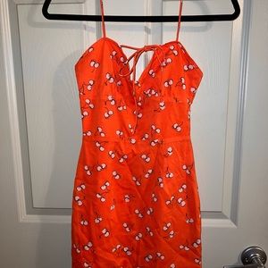 Superdown mini coral dress